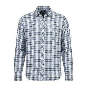 Camisa a Cuadros Azul Andino