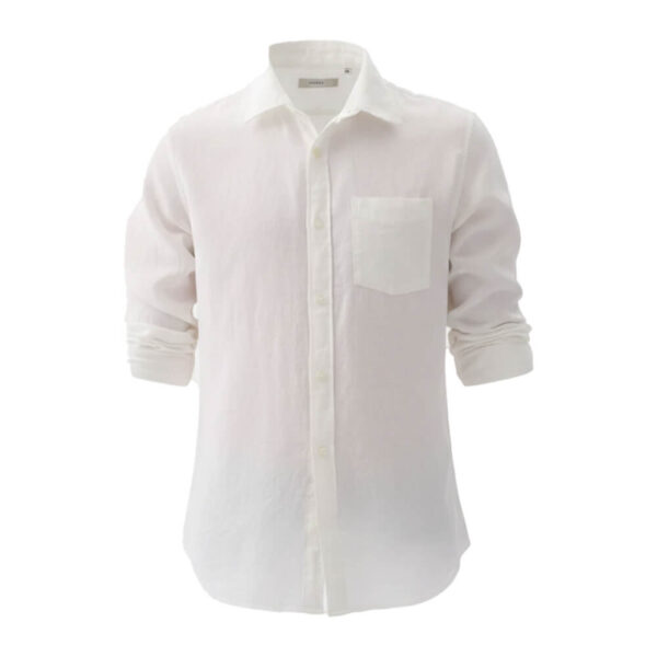 Camisa de Lino Brisa Blanca Camisa de Lino Brisa Blanca