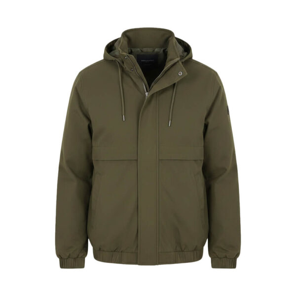 Parka Técnica Verde Oliva con Capucha Parka Técnica Verde Oliva con Capucha